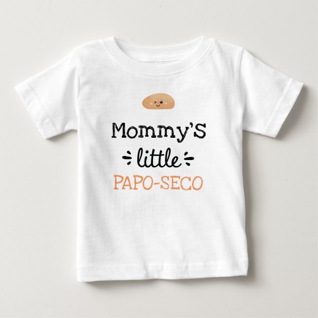 Personalized Design [Any Text's] Little Papo Seco Baby T-Shirt (Front)