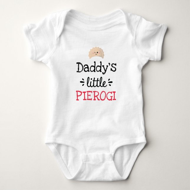 Personalized Design | [Any Text's] Little Pierogi Baby Bodysuit (Front)