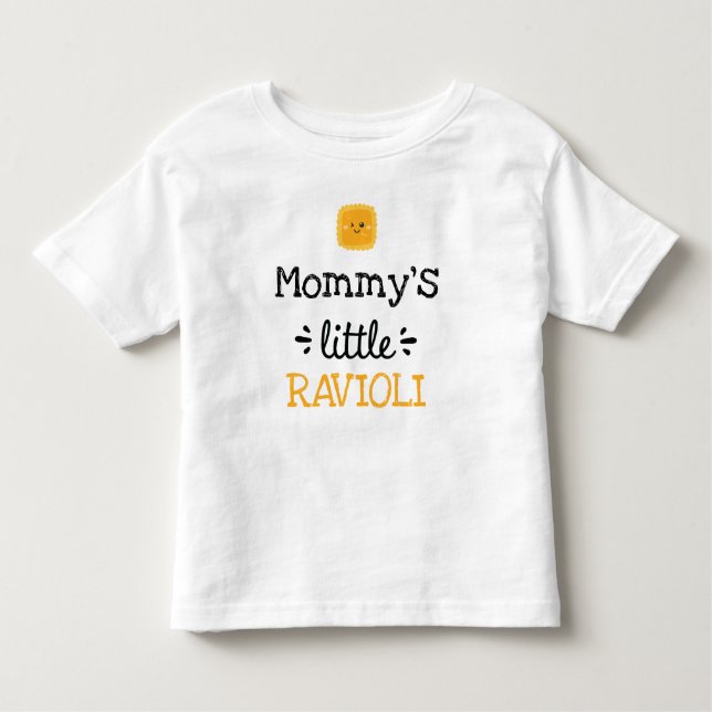 Personalized Design | [Any Text's] Little Ravioli Toddler T-shirt (Front)
