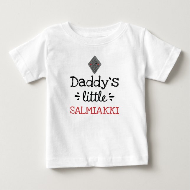 Personalized Design [Any Text's] Little Salmiakki Baby T-Shirt (Front)