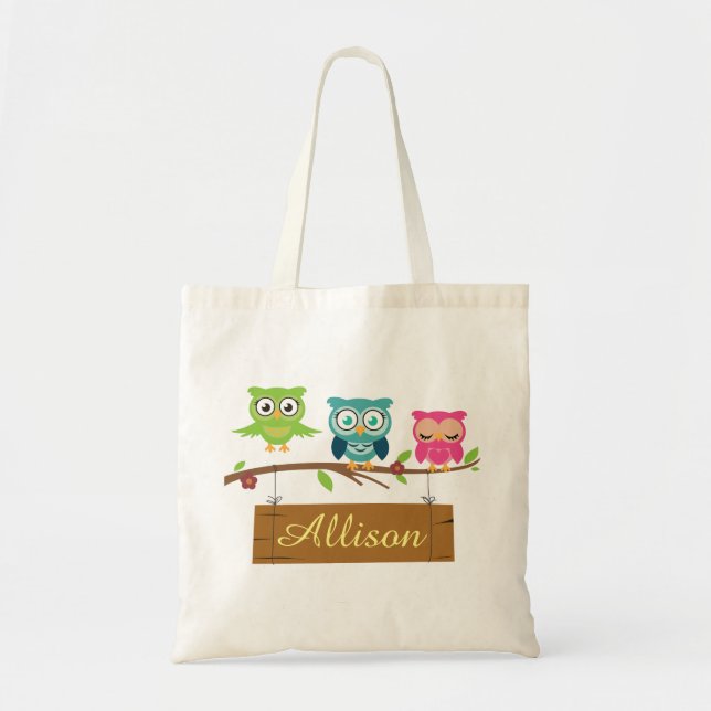 Personalized design for children tote bag (Front)