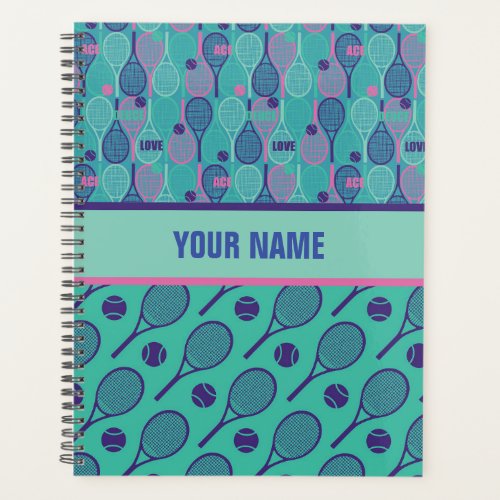 Personalized Design for Tennis players coaches Planner