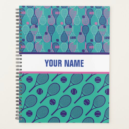 Personalized Design for Tennis players coaches Planner