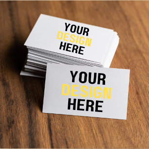 Personalized Design Logo Print Your Own Business Card