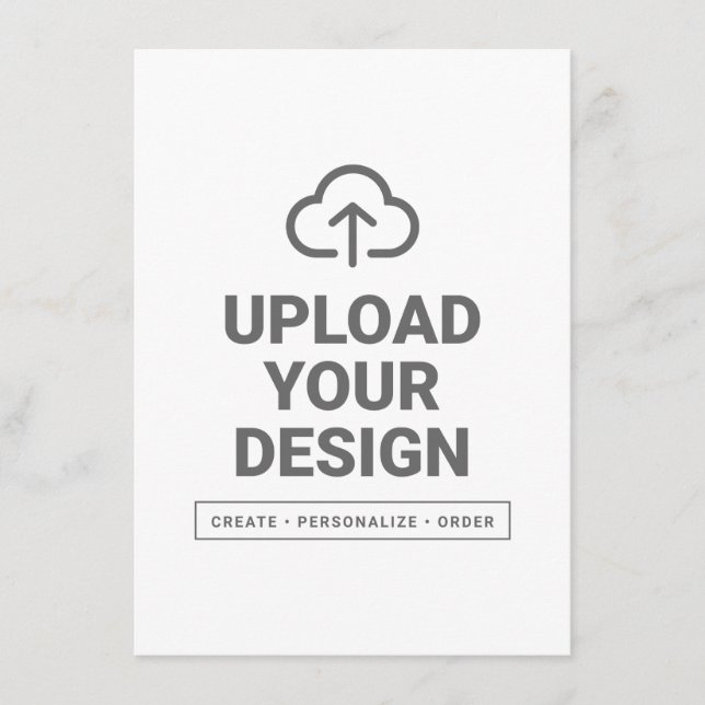 Personalized Design Menu (Front)