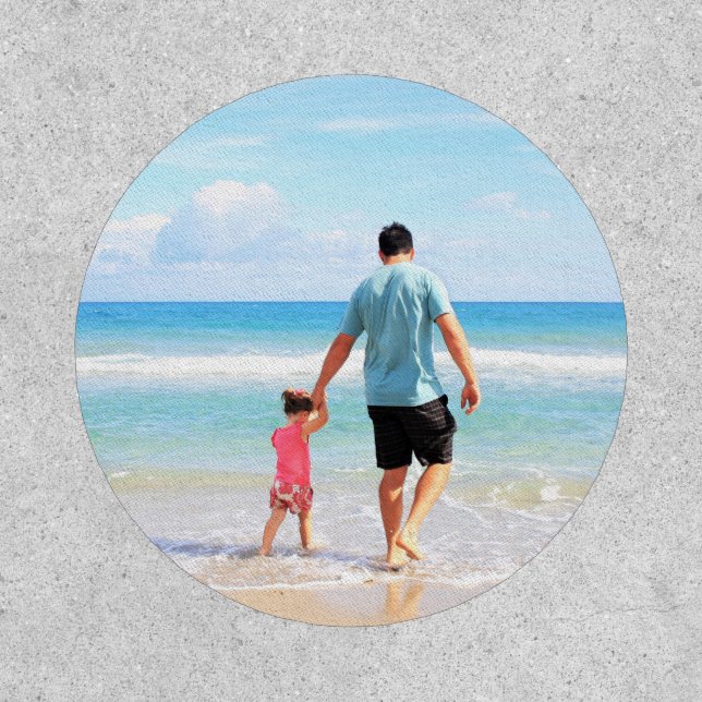 Personalized Design Your Own Custom Photo Patch (Front)