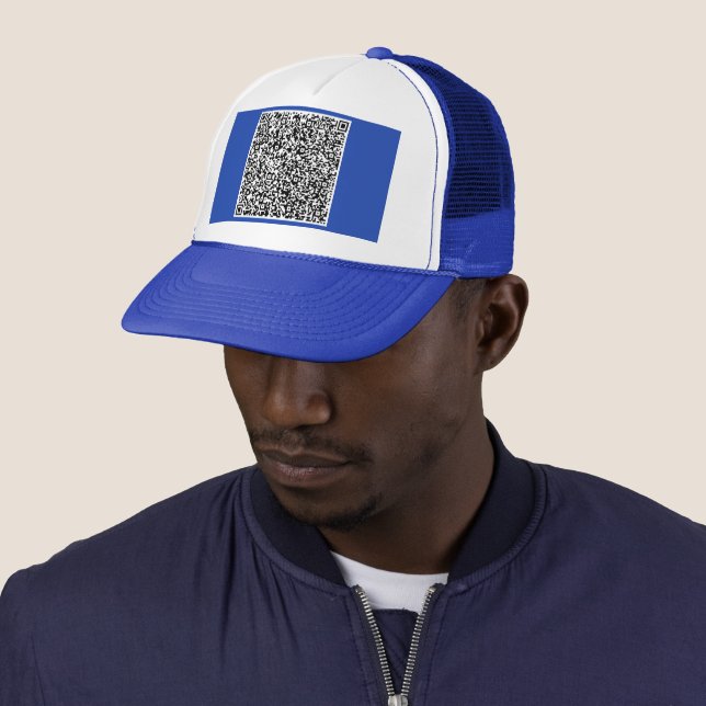 Personalized Design Your Own Funny QR Code Hat (In Situ)