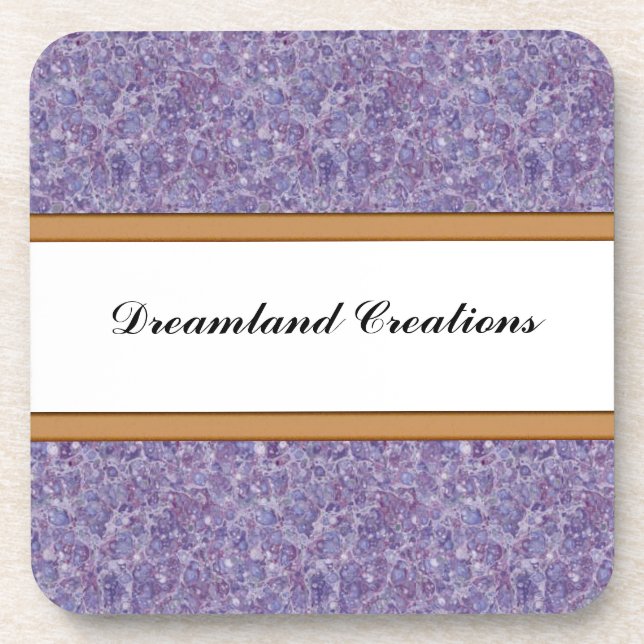 Personalized Designer Cork Coasters Template (Front)