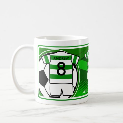 Personalized Designer Soccer mug HGWa