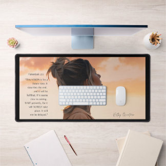 Personalized Desk Mat- Custom Office Accessory  Mat