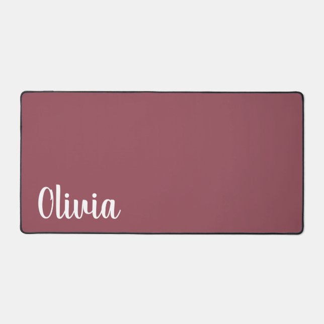 Personalized Desk Mat with Name | Custom Mouse Pad (Front)
