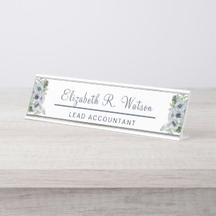 Personalized Desk Name Plate New Job Gift For Her