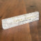 Personalized Desk NAME Plate White GREY MARBLE
