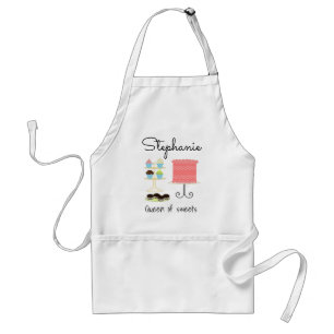 Personalized Dessert Baking Adult Apron