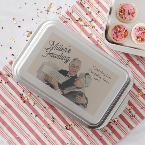 Personalized Dessert Container Mistakes Were Made Cake Pan