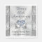 Personalized Diamond Anniversary Napkins, Stunning