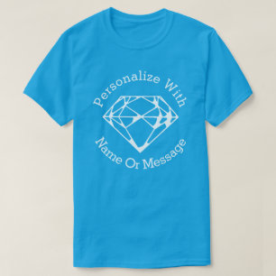 PERSONALIZED Diamond Graphic T-Shirt