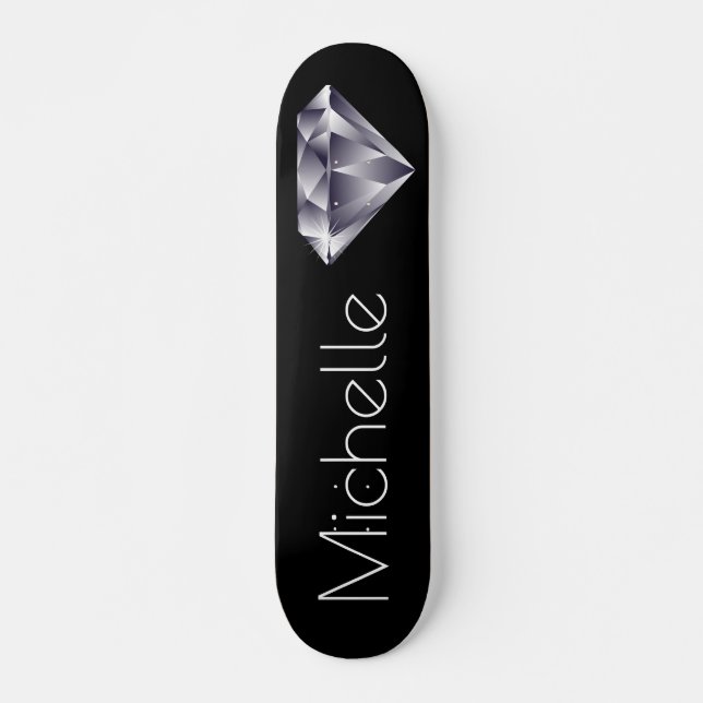 Personalized Diamond Skateboard (Front)