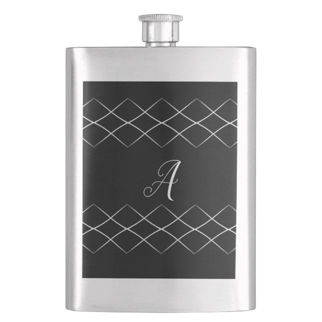 Personalized Diamonds are Forever Flask (Front)