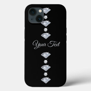 Personalized Diamonds  iPhone 13 Case
