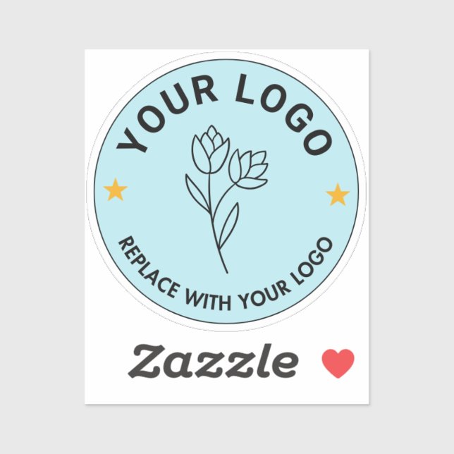 Personalized Die-Cut Logo Labels (Sheet)