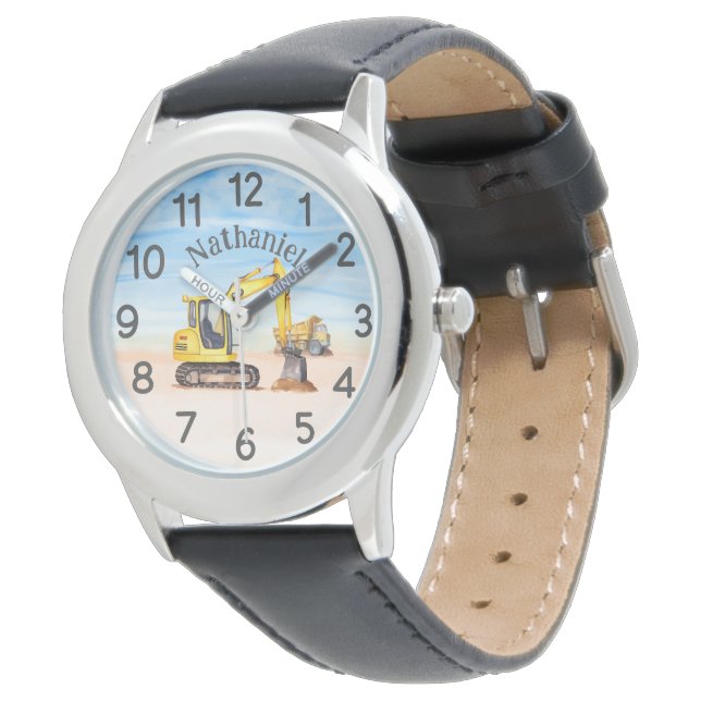 Personalized Digger Watch (Angled)