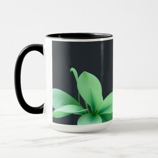 Personalized Digital Haiku Zen Mug (Left)