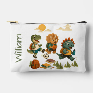Personalized Dino-Mite-Athlete Accessory Pouch