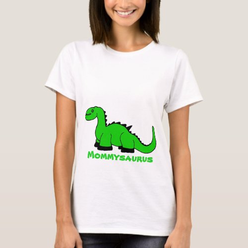 Personalized Dinosaur Adult T_Shirt for Women MOM