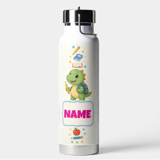 Personalized Dinosaur Kids Back to School Bottle