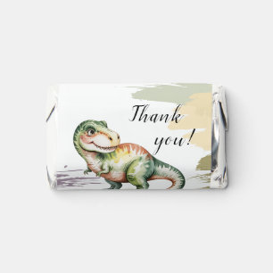 Personalized Dinosaur Kids Birthday Party Candy  Hershey's Miniatures