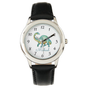 Personalized  Dinosaur Kid's Watch