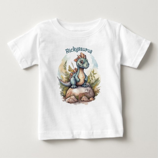 Personalized Dinosaur T-Shirt (Front)
