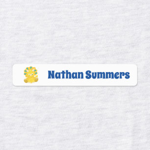 Personalized Dinosaur Waterproof Iron On Clothing Kids' Labels