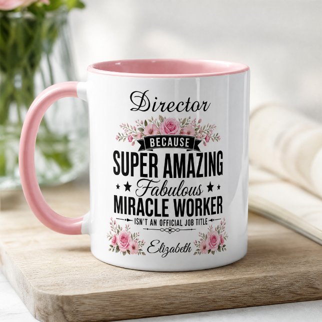 Personalized Director  Mug (Creator Uploaded)
