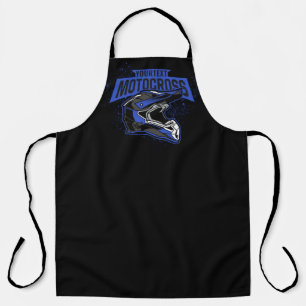 Personalized Dirt Bike Motocross Racing Helmet Apron
