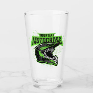 Personalized Dirt Bike Motocross Racing Helmet Glass