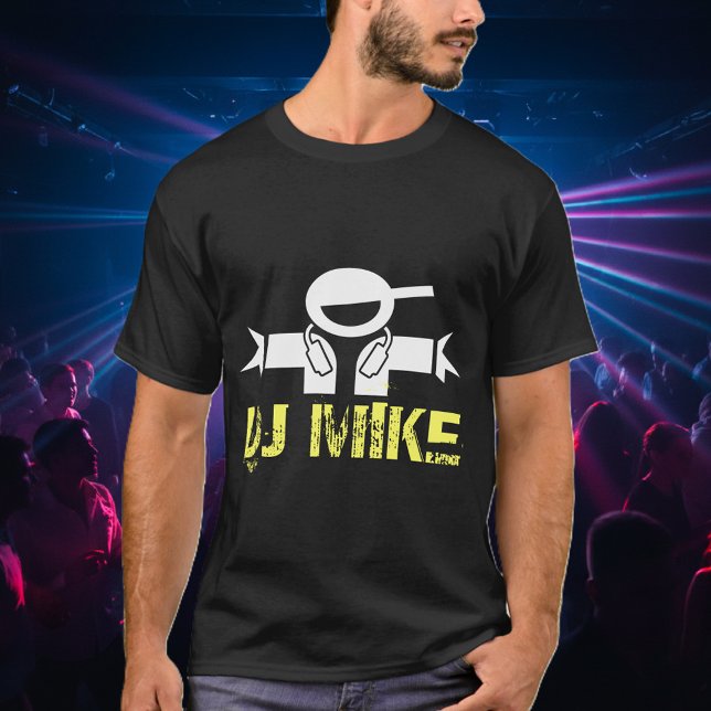Personalized Disc Jockey / Deejay / DJ t-shirt (Creator Uploaded)