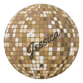 Personalized Disco Ball Erasers Party Favors (Front)