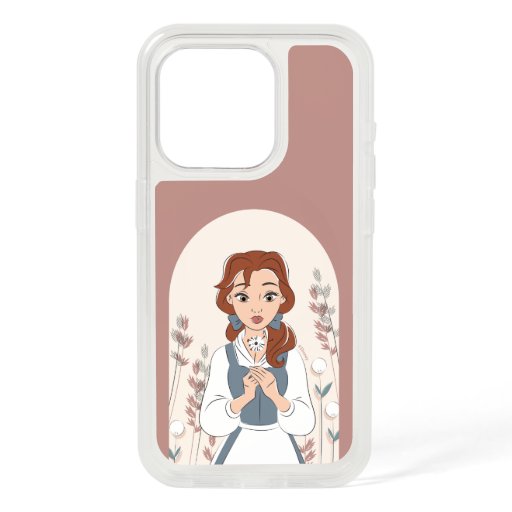 Personalized Disney | Belle in the Garden iPhone 15 Pro Case