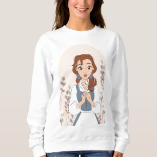 Personalized Disney Belle in the Garden Sweatshirt
