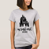 Personalized Disney Castle My First Visit T-Shirt