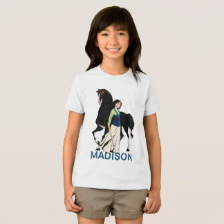 Personalized Disney Mulan & Khan Warrior Princess Tri-Blend Shirt