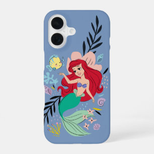 Personalized Disney Princess Ariel & the Ocean iPhone 16 Case
