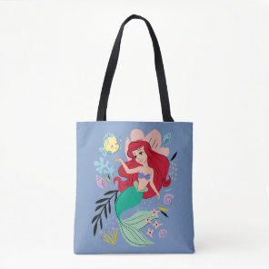 Personalized Disney Princess | Ariel & the Ocean Tote Bag