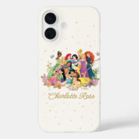 Personalized Disney Princess Floral