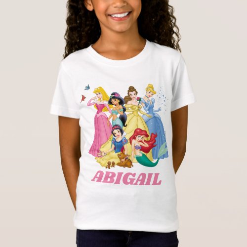 Personalized Disney Princesses T_Shirt