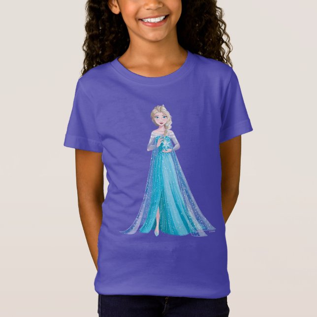 Personalized - Disney's Frozen Elsa  T-Shirt (Front)