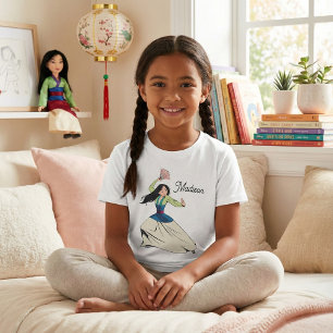 Personalized Disney's Mulan Action Pose Graphic Tr Tri-Blend Shirt