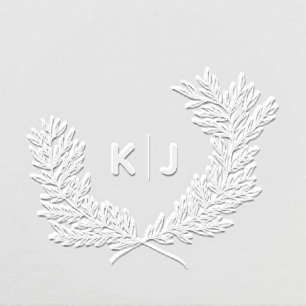 Personalized Distinguished Monogram Initial Embosser